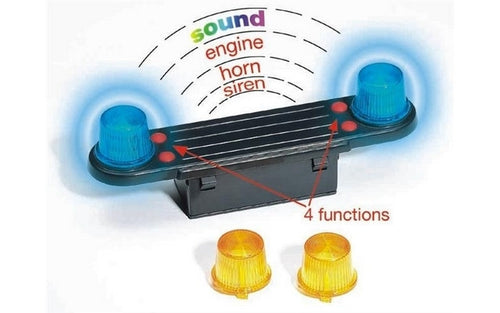 Bruder Toys Accessories: Light & Sound Module (Trucks)<br>(Shipped in 10-14 days)