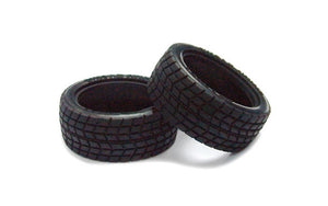 Tamiya 26mm Racing Radial Tyre (2)<br>(Shipped in 10-14 days)