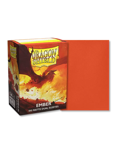 Ember Dual Matte Standard Sleeves DragonShield