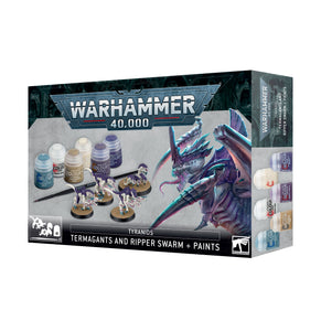 Tyranid: Termagants and Ripper Swarm + Paint Set