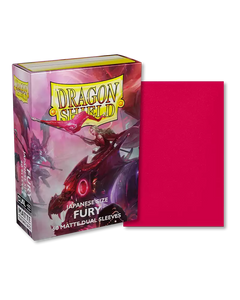 Fury Dual Matte Japanese Size Sleeves DragonShield