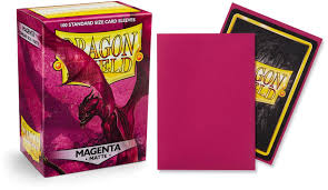 Magenta Matte Sleeves Dragon Shield